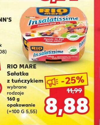 Kaufland RIO MARE Sałatka z tuńczykiem oferta