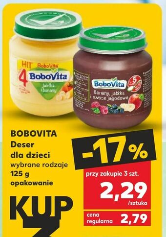 Kaufland BOBOVITA Deser dla dzieci oferta