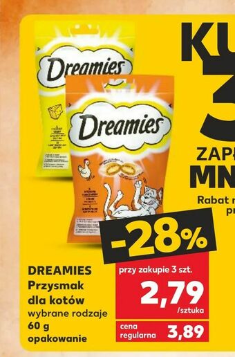 Kaufland DREAMIES Przysmak dla kotów oferta