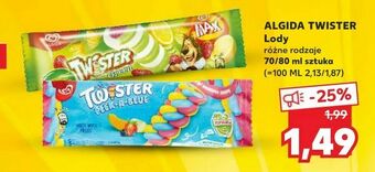 Kaufland ALGIDA TWISTER Lody oferta
