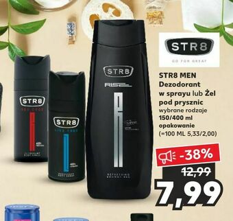 Kaufland STR8 MEN Dezodorant w sprayu lub Żel pod prysznic oferta