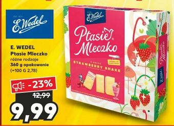 Kaufland WEDEL Ptasie Mleczko oferta