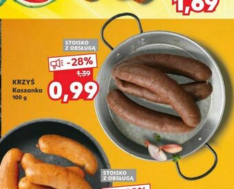 Kaufland KRZYŚ Kaszanka oferta