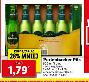 Lidl Perlenbacher Pils oferta