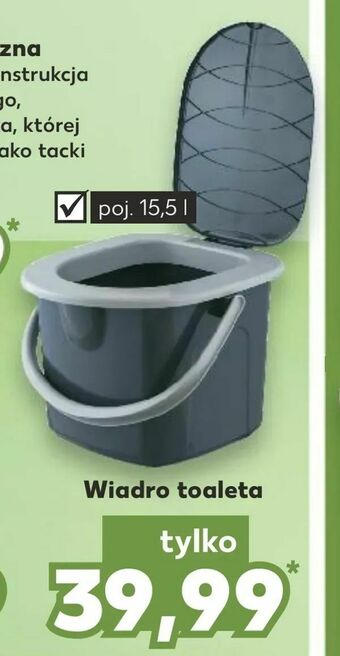 Kaufland Wiadro toaleta oferta