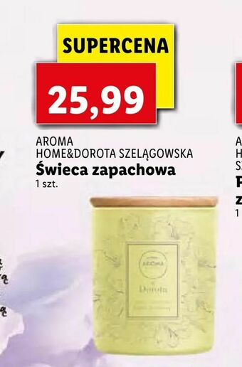 Lidl Świeca zapachowa oferta