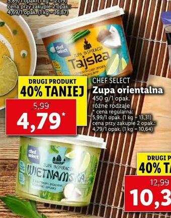Lidl Zupa orientalna oferta