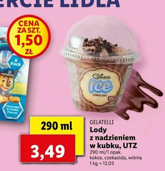 Lidl Lody z nadzieniem w kubku, UTZ oferta