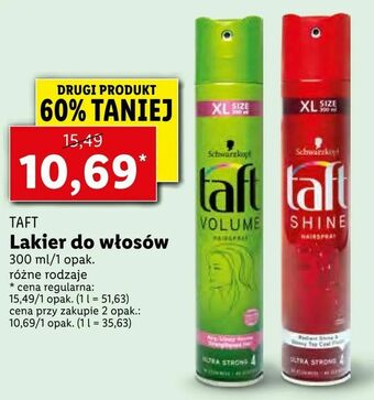 Lidl Lakier do włosów oferta