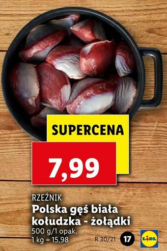 Lidl Polska gęś biała kołudzka - żołądki oferta