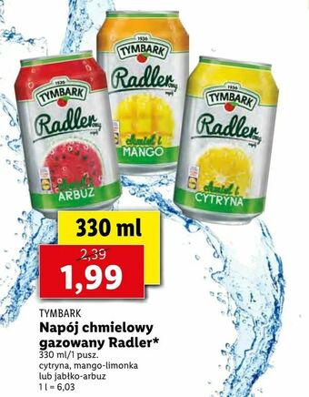 Lidl Napój chmielowy gazowany Radler oferta