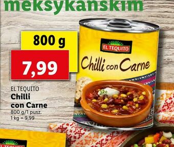Lidl Chilli con Carne oferta