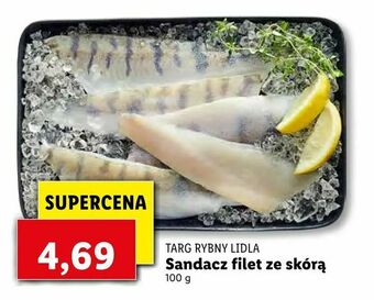Sandacz filet ze skórą