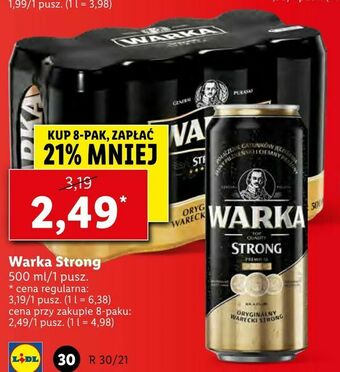 Lidl Warka Strong oferta