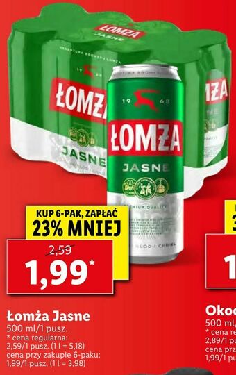 Lidl Łomża Jasne oferta