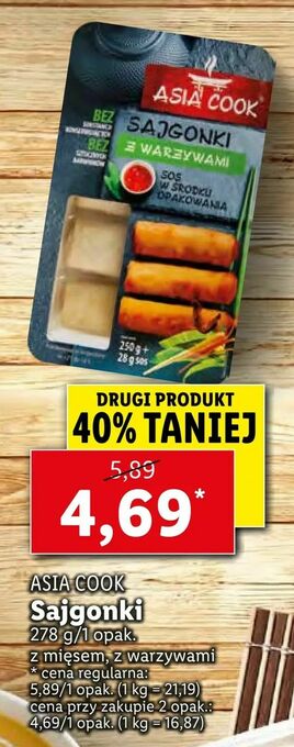 Lidl Sajgonki oferta