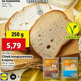 Lidl Chleb bezglutenowy krojony oferta