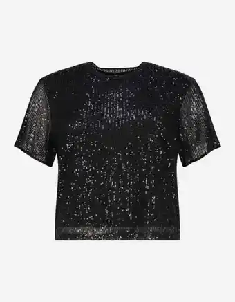 Takko Fashion Dział damski t-shirt - z cekinami oferta