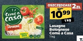 Netto Lasagne Bolognese Come a Casa oferta