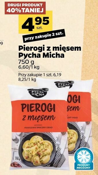 Netto Pierogi z mięsem Pycha Micha oferta