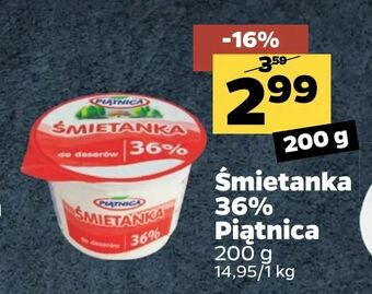 Netto Śmietanka 36% Piątnica oferta