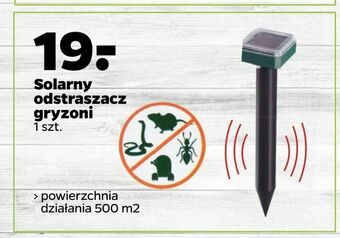 Solarny odstraszacz gryzoni