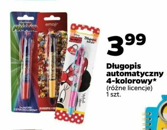Netto Długopis automatyczny 4-kolorowy oferta