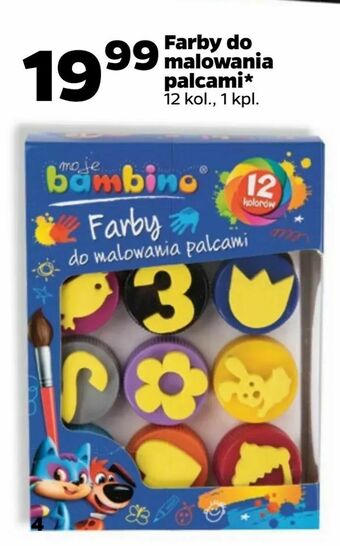 Netto Farby do malowania palcami oferta