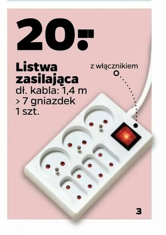 Netto Listwa zasilająca oferta