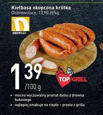 Stokrotka Kiełbasa okopcona krótka oferta