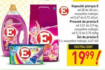 Stokrotka Kapsułki piorące E, Proszek do prania E, Żel do prania E oferta