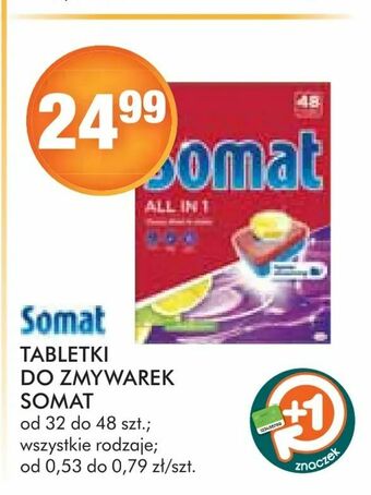 Stokrotka Tabletki do zmywarek somat oferta