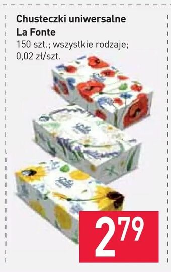 Stokrotka Chusteczki uniwersalne La Fonte oferta