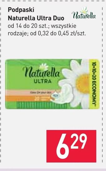 Podpaski Naturella Ultra Duo