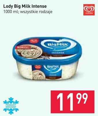 Stokrotka Lody Big Milk Intense oferta