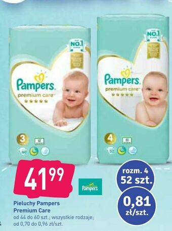 Stokrotka Pieluchy Pampers Premium Care oferta