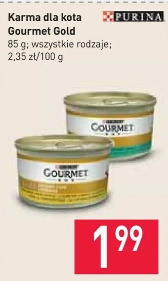 Stokrotka Karma dla kota Gourmet Gold oferta