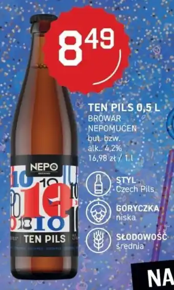 Duży Ben Browar Nepomucen Ten Pils 0,5l oferta