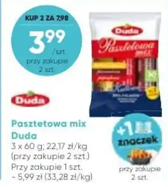 Stokrotka Market Duda Pasztetowa mix 3 x 60g 1szt. oferta