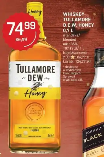 Duży Ben Tullamore D.E.W. Honey Whiskey 0,7l oferta