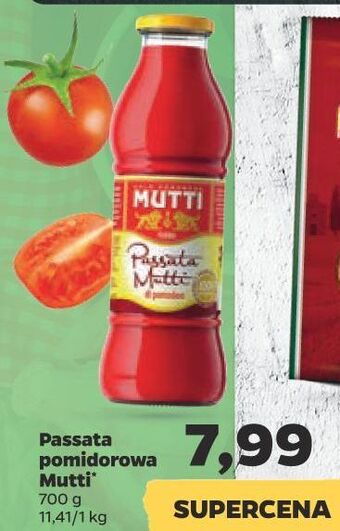 Netto Passata pomidorowa mutti mutti oferta