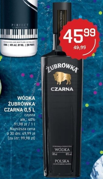 Duży Ben Żubrówka Czarna Wódka 0,5l oferta