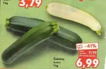 Kaufland Cukinia luzem 1kg oferta