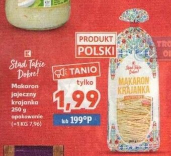 Kaufland Kaufland Makaron jajeczny krajanka 250g oferta