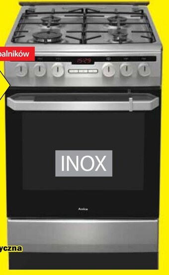 Media Expert Kuchenka gazowo-elektryczna amica oferta