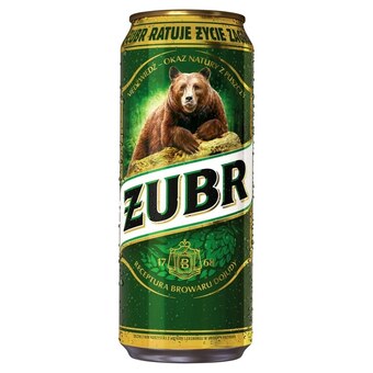 Lidl Żubr piwo jasne 500 ml oferta