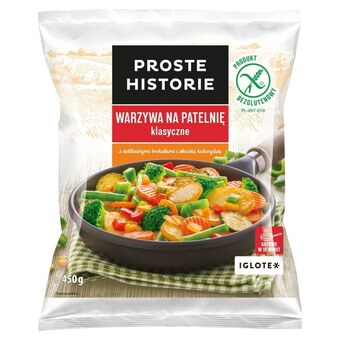 Żabka Proste historie warzywa na patelnię klasyczne 450 g oferta