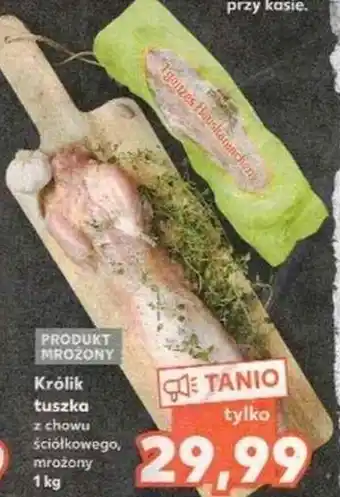 Kaufland Królik tuszka z chowu ściółkowego, mrożony 1kg oferta