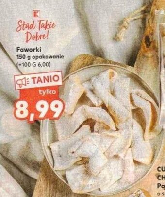 Kaufland Faworki 150g oferta