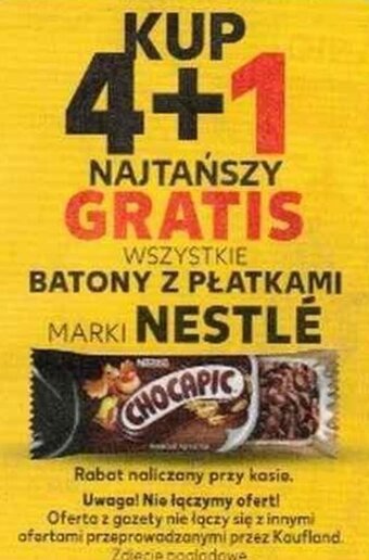 Kaufland Nestle batony oferta